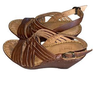 Born Leather Sandals | Born Platform Heel Sandals | Born Sandals